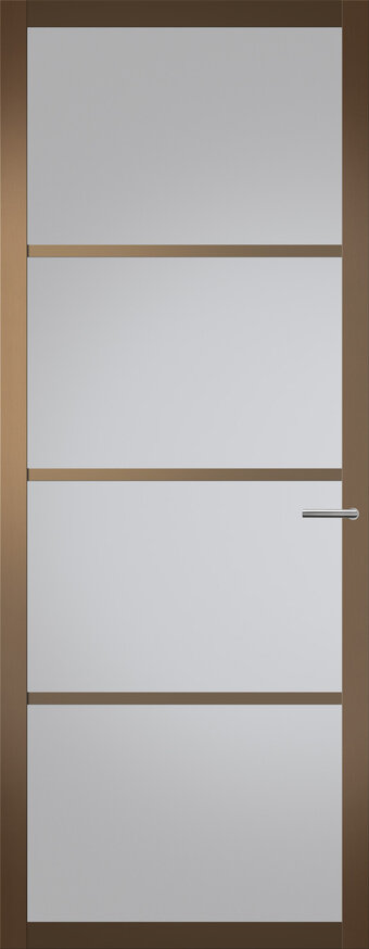 Tür mit Glas NDB900 | Nova design | Metallic Bronze