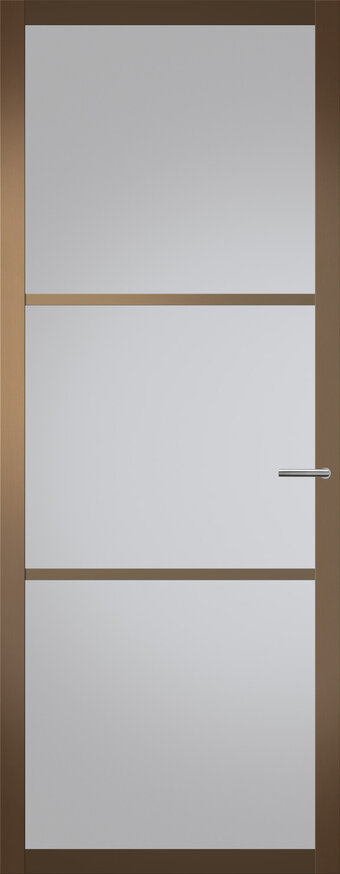 Tür mit Glas NDB901 | Nova design | Metallic Bronze