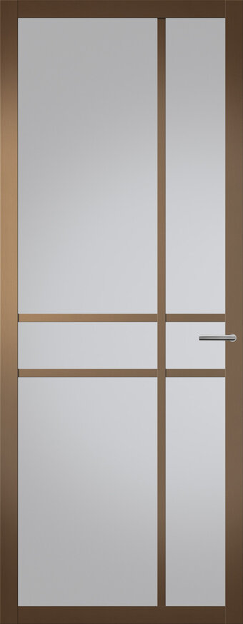 Tür mit Glas NDB905 | Nova design | Metallic Bronze